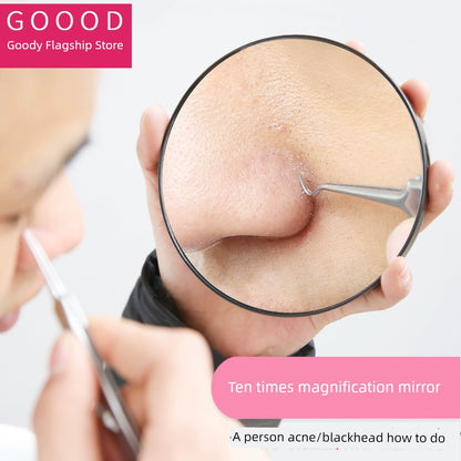 Goood 10 Times Ultra-Fine Pore Blackhead Removing Cosmetic Mirror