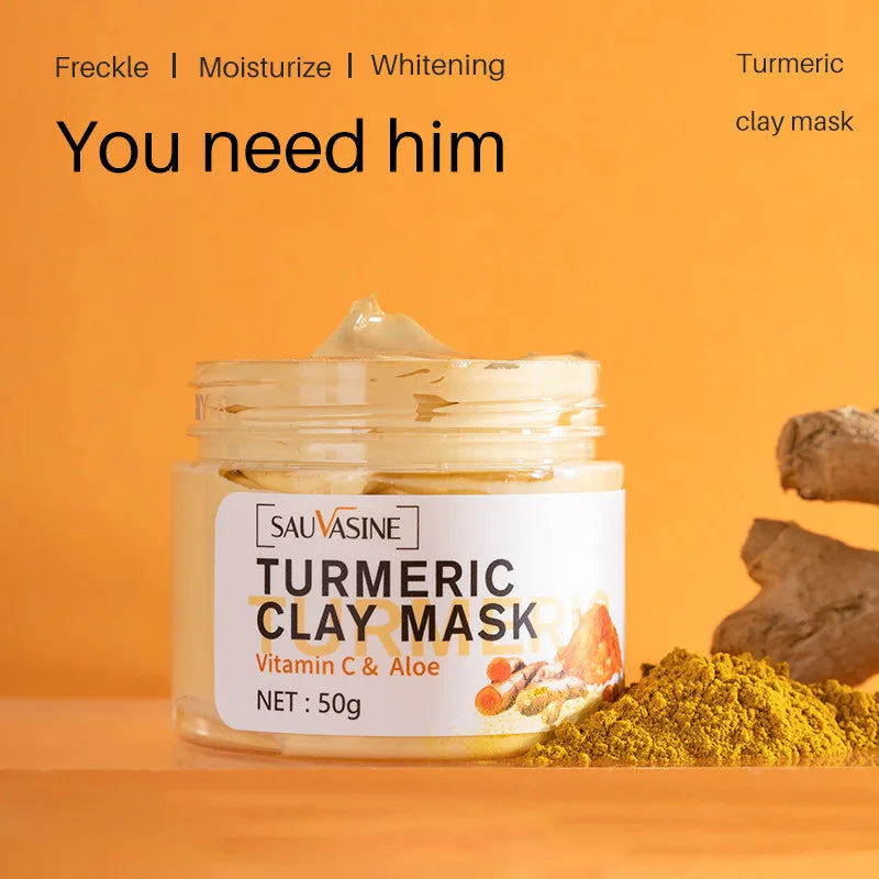 Turmeric Mud Mask - Deep Cleansing & Brightening