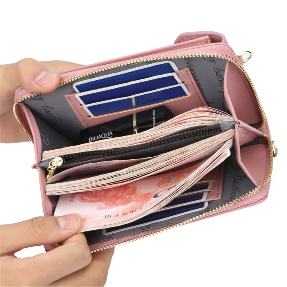 PU Luxury Handbags Womens Bags for Woman 2023 Ladies Hand Bags Women's Crossbody Bags Purse Clutch Phone Wallet Shoulder Bag