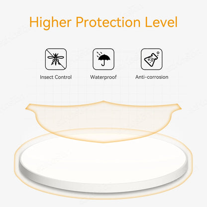 37cm Ultra Thin LED Ceiling Lamp 30W/40W/50W/72W LED Lights Indoor Modern Round Surface-mounted Ceiling Light Kitchen Decor 220V