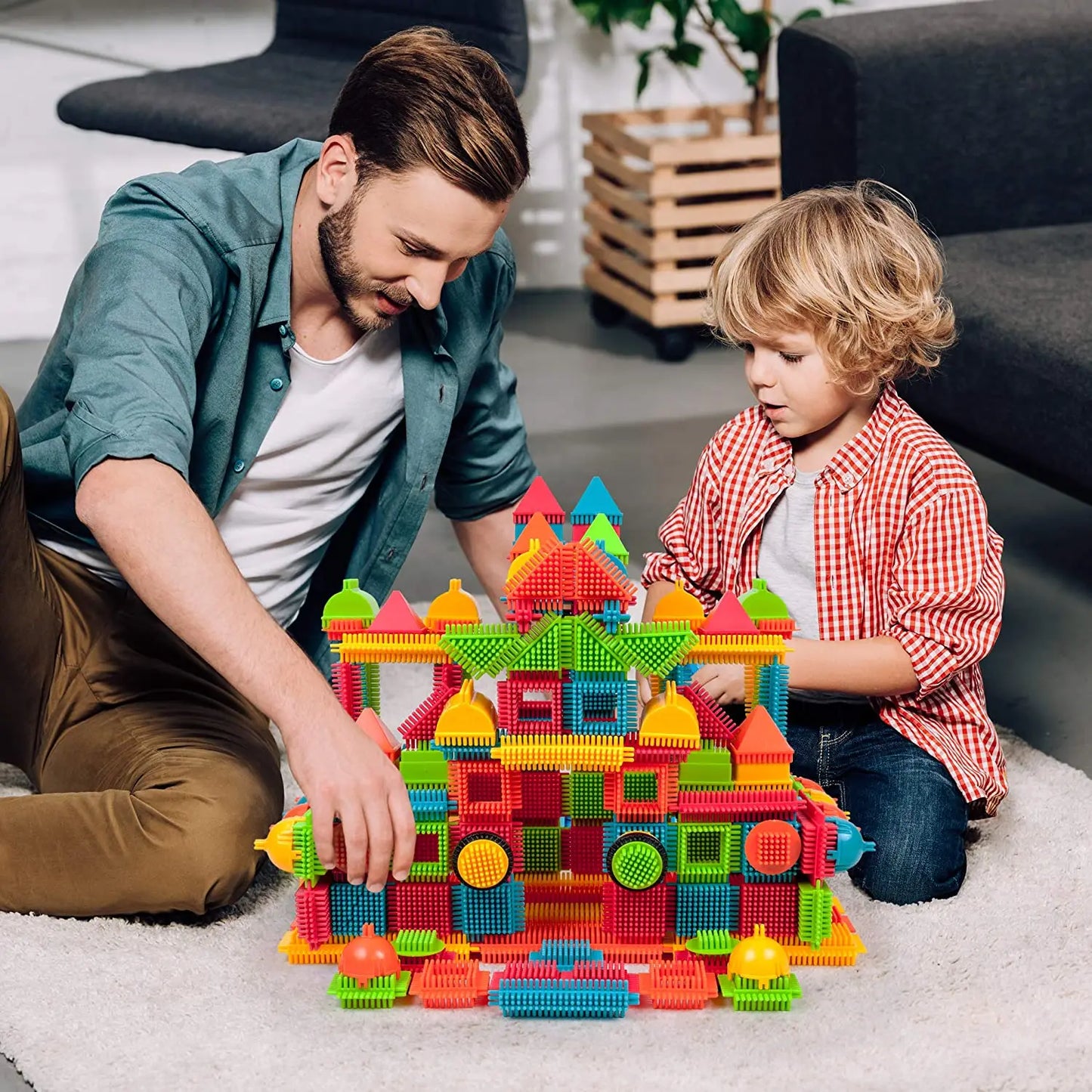 Interactive DIY Building Blocks for Kids.