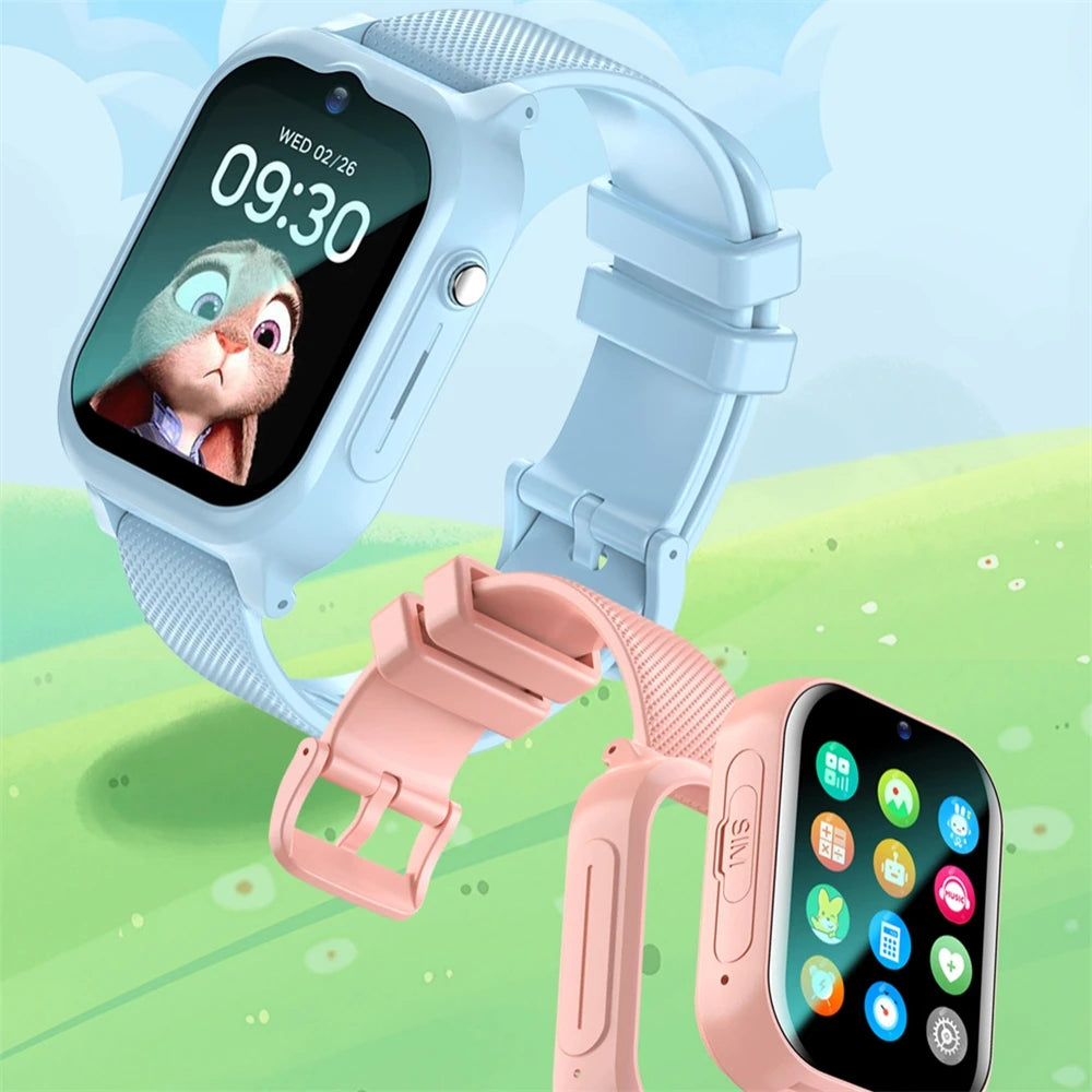 Children Smart Watch Waterproof 4G Kids Smartwatch SIM card GPS LBS WIFI Location Video Call SOS Wristwatches For Boy Girl Gift