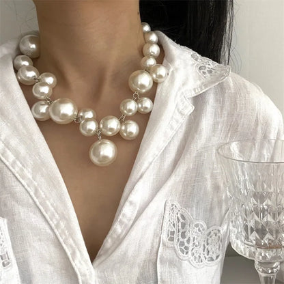 YANGLIUJIA Pearl Necklace - European & American Style Fashion