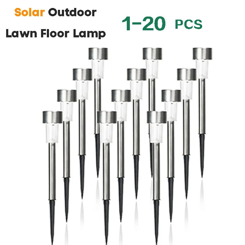 Solar Outdoor Garden Lights Solar Powered Waterproof Lights with White Lights Optical Control Garden Ornaments Outdoor for Yard