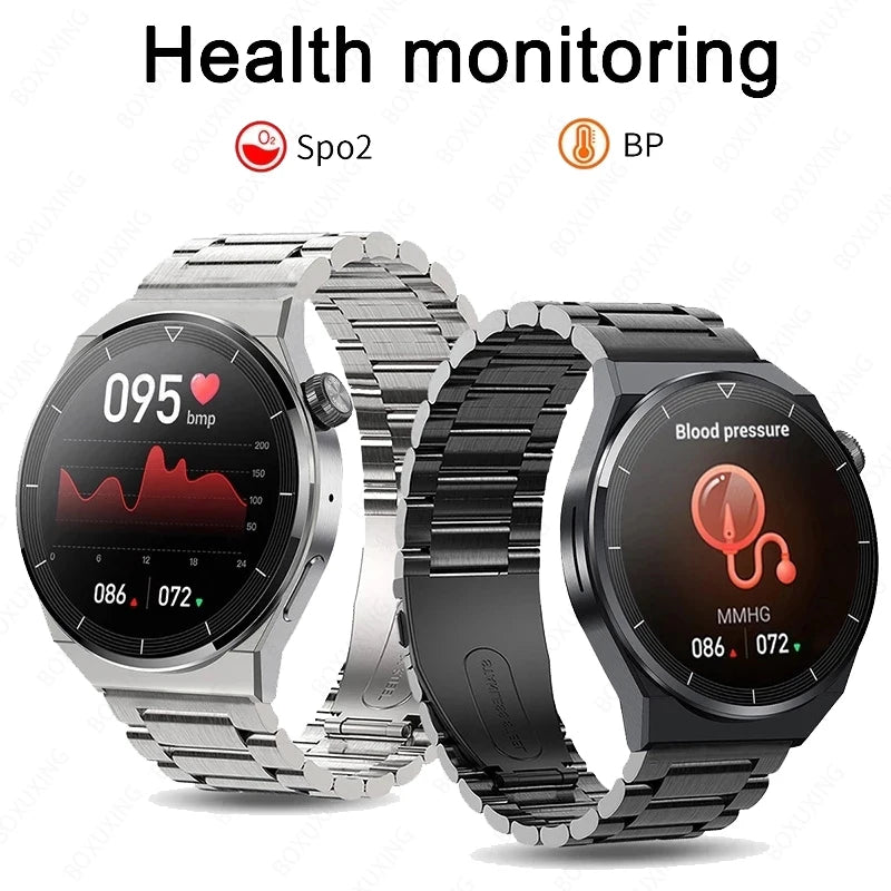 2023 Watch GT3 Pro Men's Smart Watches HD Large Screen Display Voice Calling Health Sports Fitness Tracker Waterproof Smartwatch