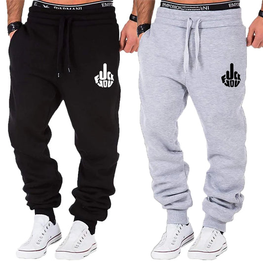 New Casual Pants Men Fitness Sportswear Tracksuit Bottoms Skinny Sweatpants Trousers Gyms Jogger Track Pants Plus Size S-4XL