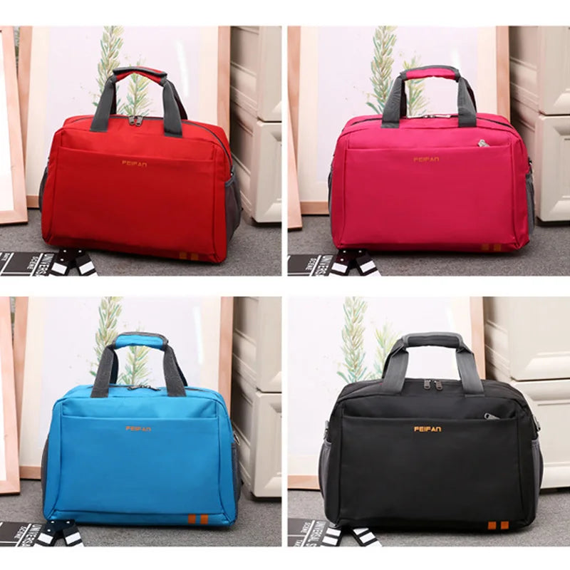 Large Capacity Women's Travel Bag Men Business Duffle Bag Packing Cubes Waterproof Luggage Handbag Shoulder Crossbody Bags Tote