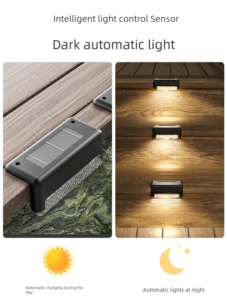 Solar Stairs Step Light Wall Railing Outdoor