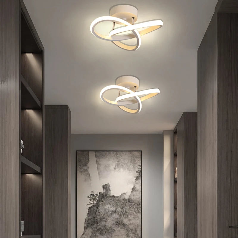 LED Ceiling Light Modern Home Decor Line Lamps Aisle Stair Corridor Balcony Entrance Hotel Hallway Cloakroom Led Lighting Lustre