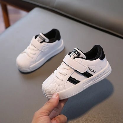 Kids Casual Shoes Sneakers Boys Sport Breathable Tennis Sneaker Baby Children Girls Shoes Spring Fashion White Flat Running Shoe