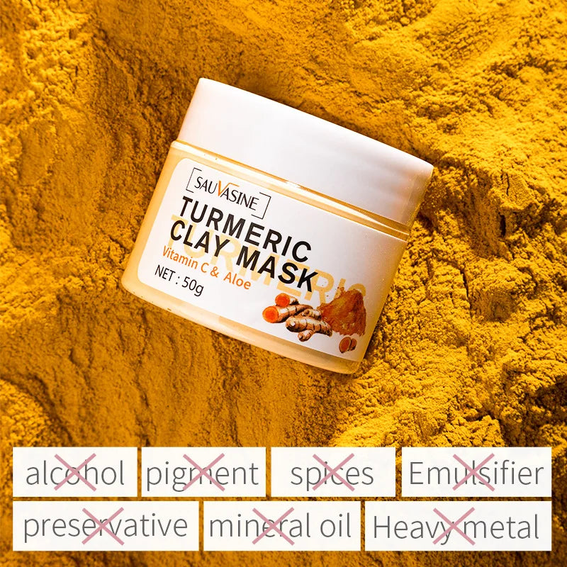 Turmeric Mud Mask - Deep Cleansing & Brightening