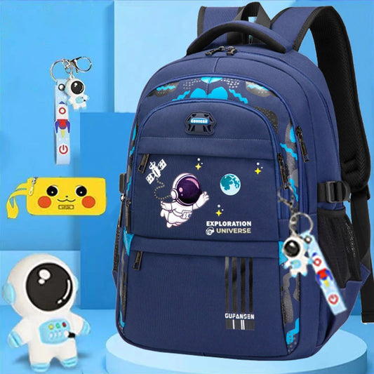 Kids Backpack Children School Bags for Boys Orthopedic School Backpack Waterproof Primary Schoolbag Book Bag Mochila Infantil