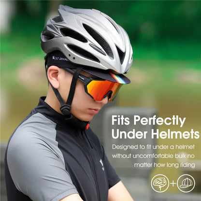 WEST BIKING Summer Cycling Skull Caps Anti-UV Bike Hat Helmet Liner Men Women Outdoor Running Skiing Motorcycle Bicycle Caps