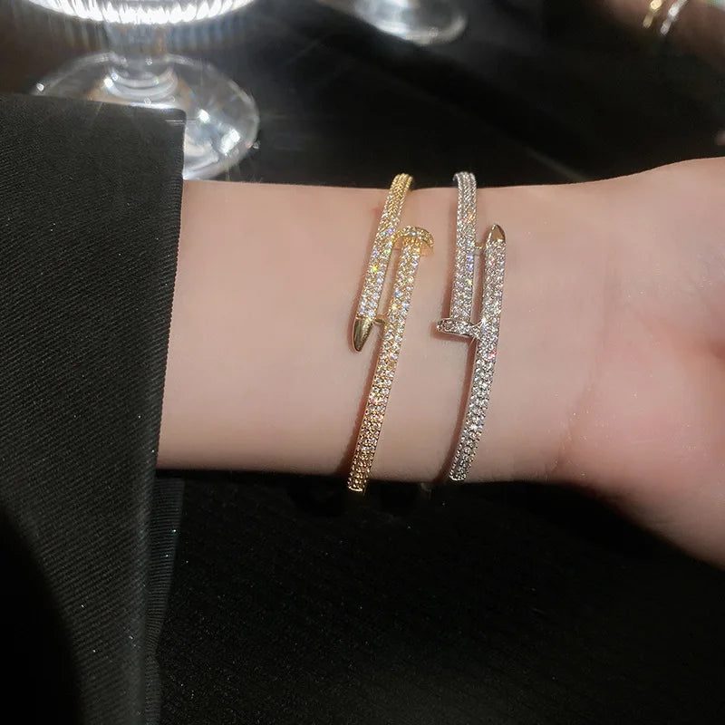 Korean Luxury Bangle Bracelet - Elegant Fashion for Women