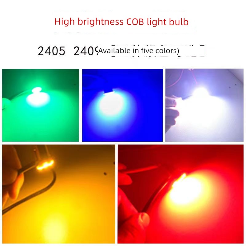 Cob Truck Car Brake Lamp Bulb 12 V24vled Steering Driving Reversing Lamp Single Tail Double Tail Boxer High and Low Foot