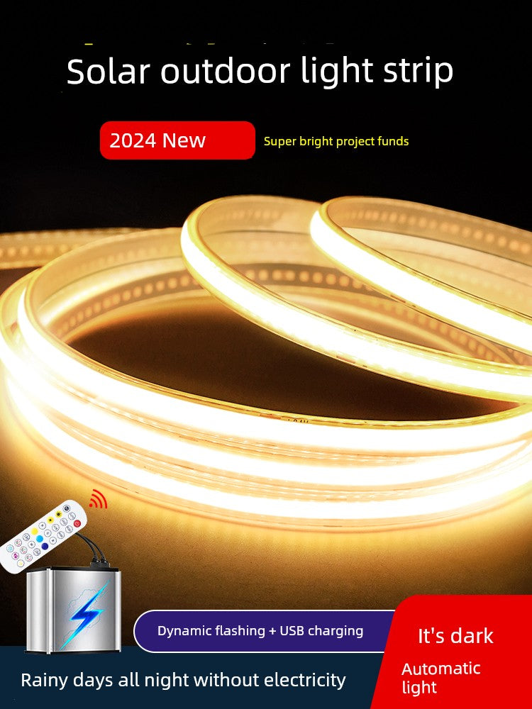 Solar Super Bright LED Lighting Self-Adhesive Light Strip