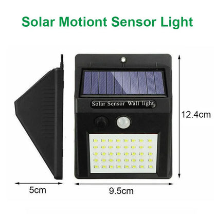 30 LED Solar Light PIR Motion Sensor Wall Light Outdoor Solar Lamp Waterproof Solar Powered Sunlight Street Lamp Garden Decor