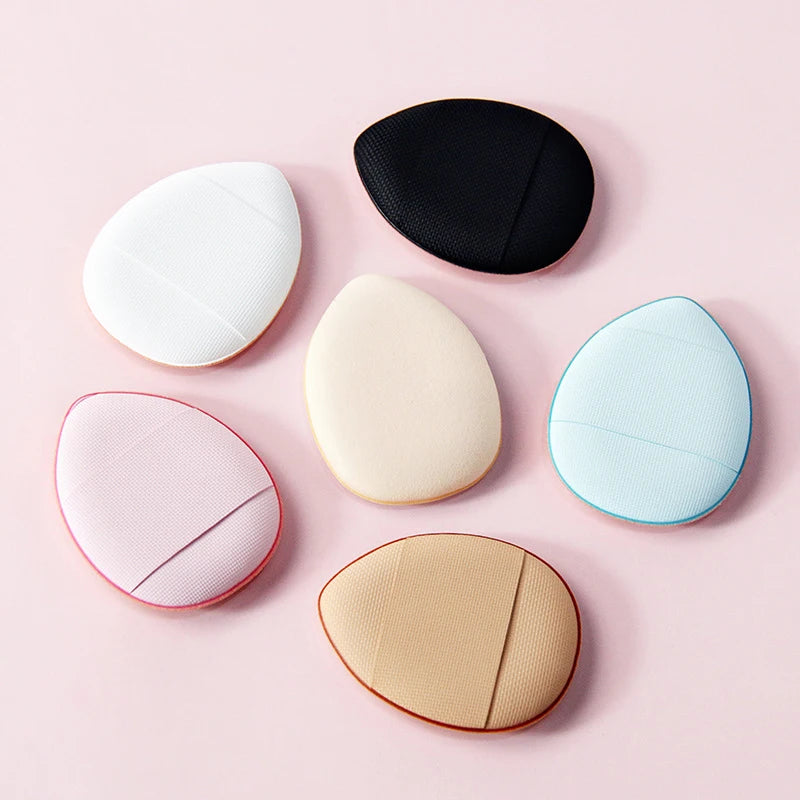 5/10 Pcs Mini Finger Puff Foundation – Small Air Cushion Powder Sponge | Face Concealer & BB Cream Cosmetic Applicator | Makeup Tools.