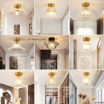 Hyundai Scandinavian Ceiling Entry Internet-Famous Crystal Aisle Light