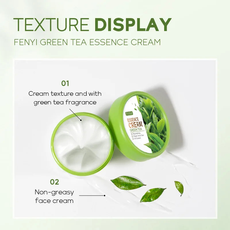 Fenyi Green Tea Face Cream skincare Moisturizing Nourishing Hydrating Firming Facial Creams for Face Beauty Skin Care Products