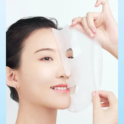 10/20pcs Vitamin E Hyaluronic Acid Facial Mask - Whitening, Moisturizing & Hydrating