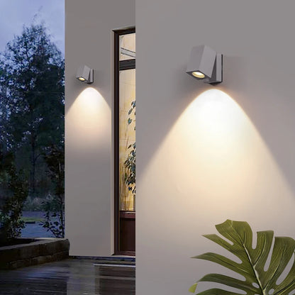 Outdoor Wall Lamp Exterior Wall Lamp Flower Round Lamp Villa Entrance Outdoor Waterproof Wall Lamp Balcony LED Outdoor Lighting