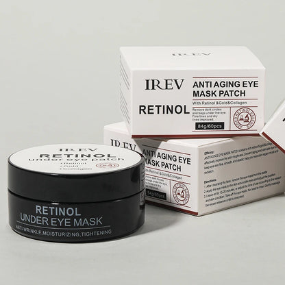 Retinol Under Eye Patches - Hyaluronic Acid & Moisturizing Eye Mask