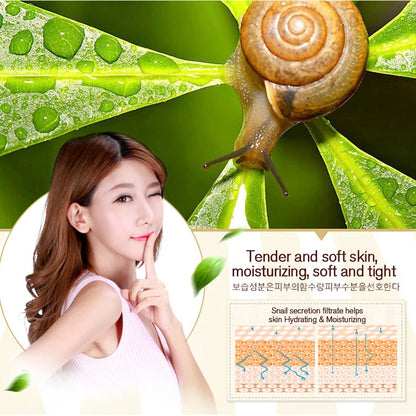 Skincare Set - Snail Cream & Collagen Cream for Anti-Aging and Whitening