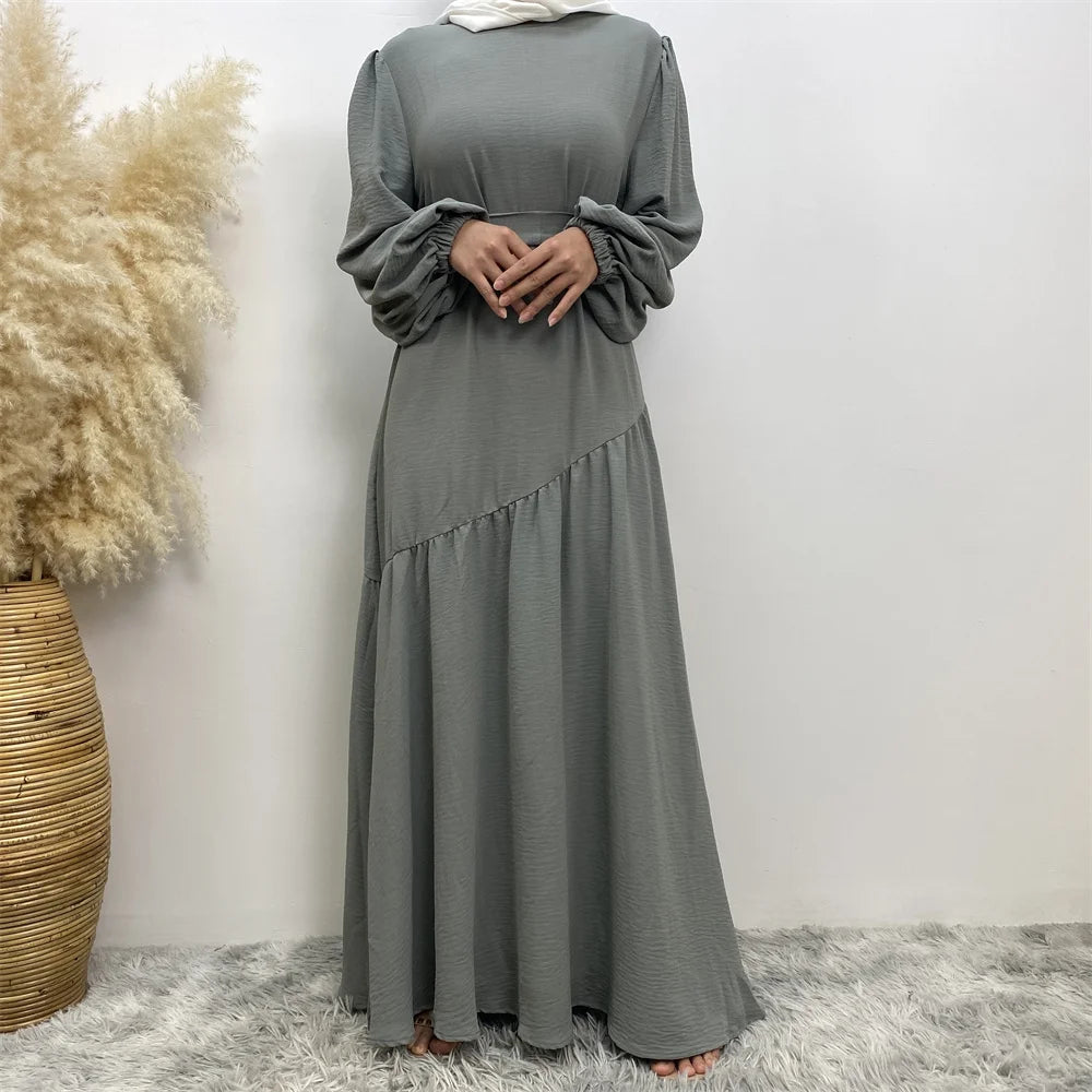 Muslim Ramadan sells women's Muslim fashion clothing in Turkey Long sleeve abaya Popular clothing for Islamic women