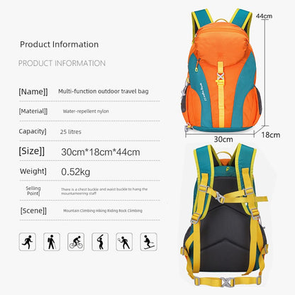 Travel Waterproof Lightweight Exercise Hiking Backpack Outdoor