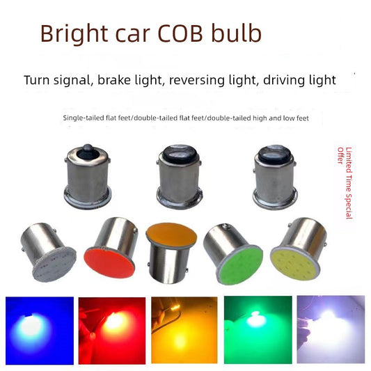 Cob Truck Car Brake Lamp Bulb 12 V24vled Steering Driving Reversing Lamp Single Tail Double Tail Boxer High and Low Foot