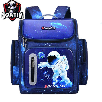 2024 Waterproof Children School bags Boys Kids book bag Cartoon Schoolbag Orthopedic Primary School backpack mochilas infantil