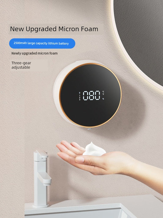 Punch-Free Wall-Mounted Rechargeable For Home Sensor Hand Sanitizer