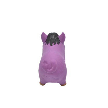 Dog Squeaky Soft Rubber Toy Dog Latex Chew Toy Bite Resistant Pig Shape Puppy Sound Toy Dog Supplies For Small Medium Large Dog