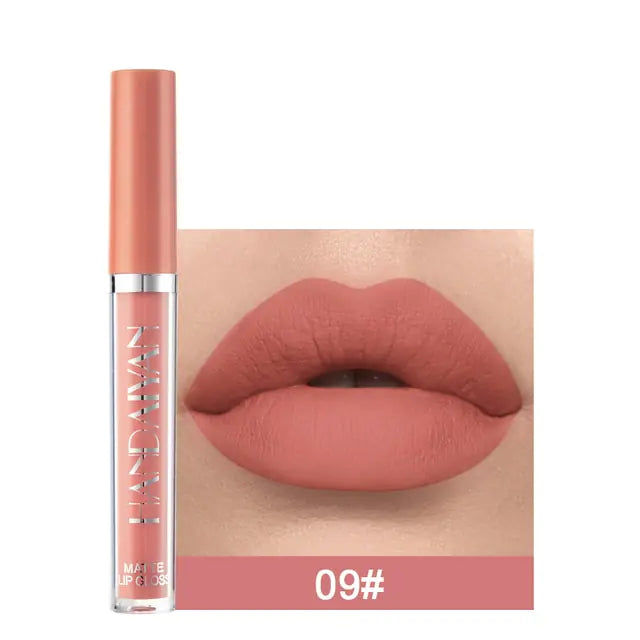 6PC Matte Velvet Lip Gloss Set.