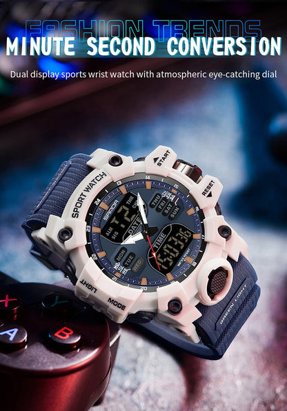 Stylish Transparent Waterproof Men's Watch.