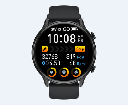 Smart Sports Watch - Full Touch Screen, IP68 Waterproof.