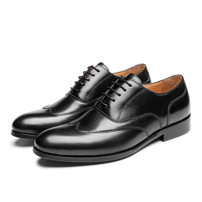 Cowhide Men's Shoes Formal Wear Business Men