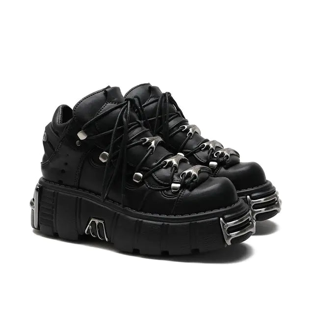 U-DOUBLE Brand Punk Style Women Shoes