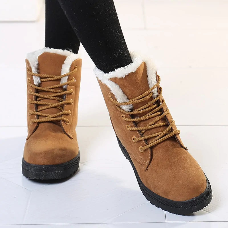 Women Winter Ankle Boots Winter Shoes