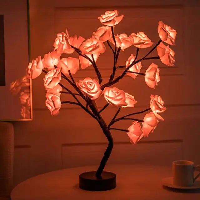 Blossom Bliss Glowing Rose Tree.