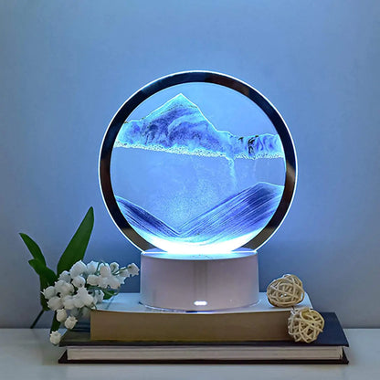 3D Night Light Decompression Desk Lamp.