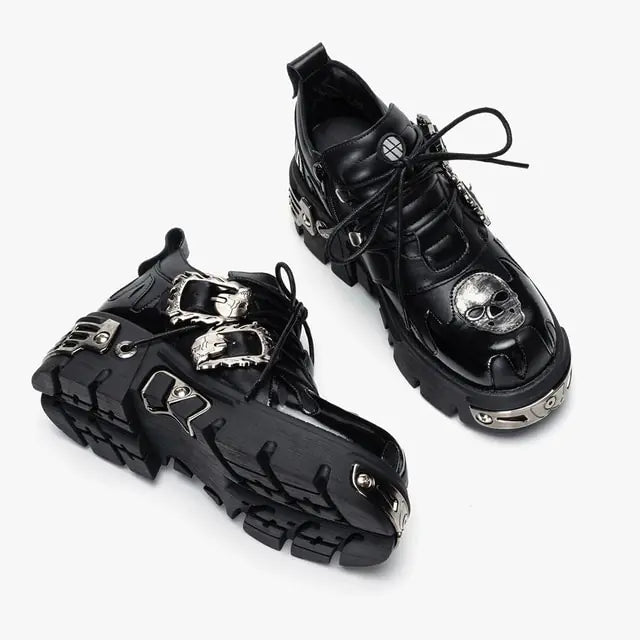 U-DOUBLE Brand Punk Style Women Shoes